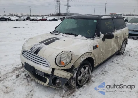2009 Mini Cooper Clubman из США, поврежденный, VIN WMWML33549TX50575